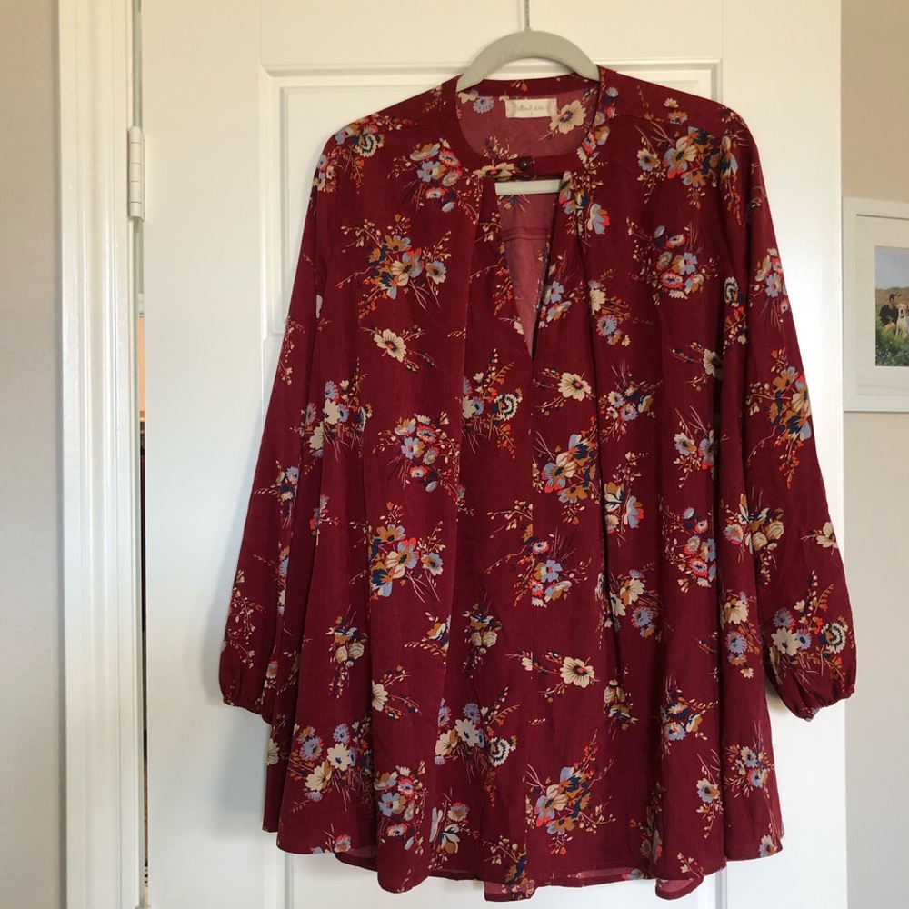 Altar’d state floral keyhole dress
